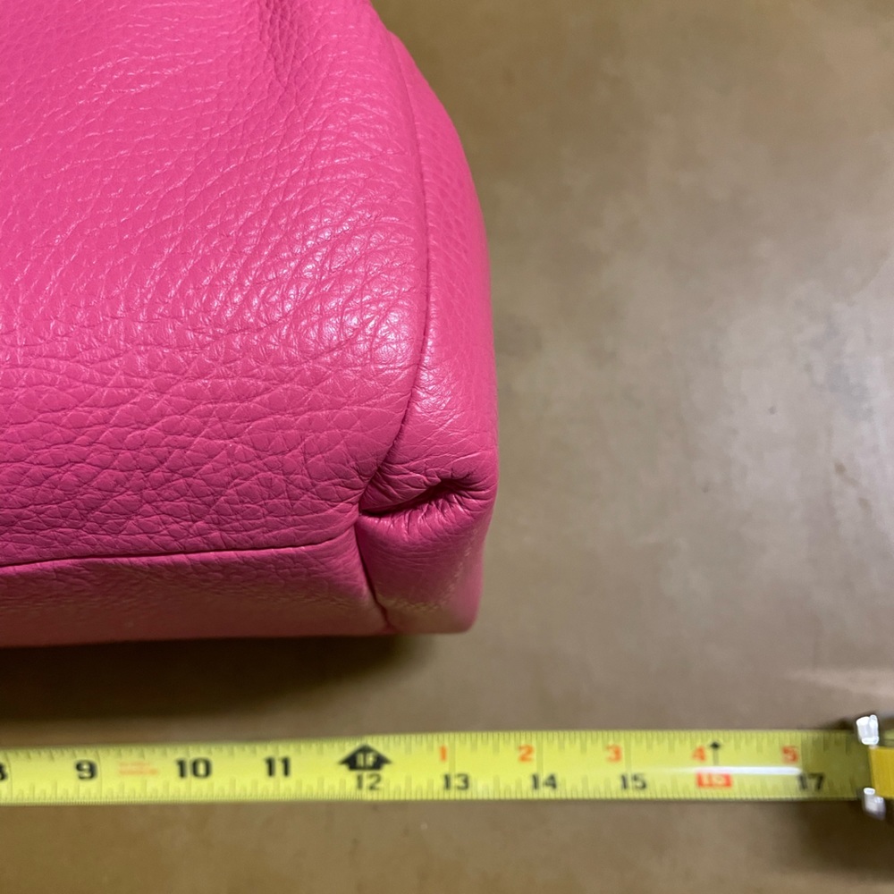 Coach Phoebe Leather Shoulder bag- pink Dahlia with goldtone NWT πHost Pick x4!π - Picture 7 of 9
